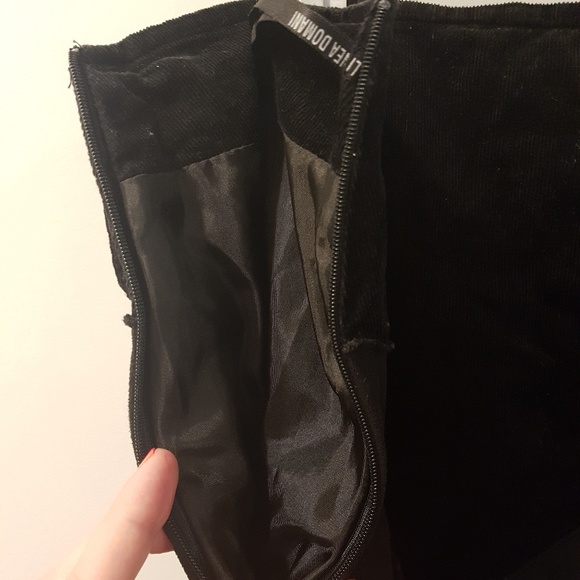 Linea Domani Black Boho skirt - Picture 2 of 7